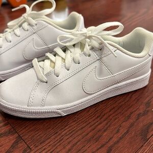 White Nike sneakers